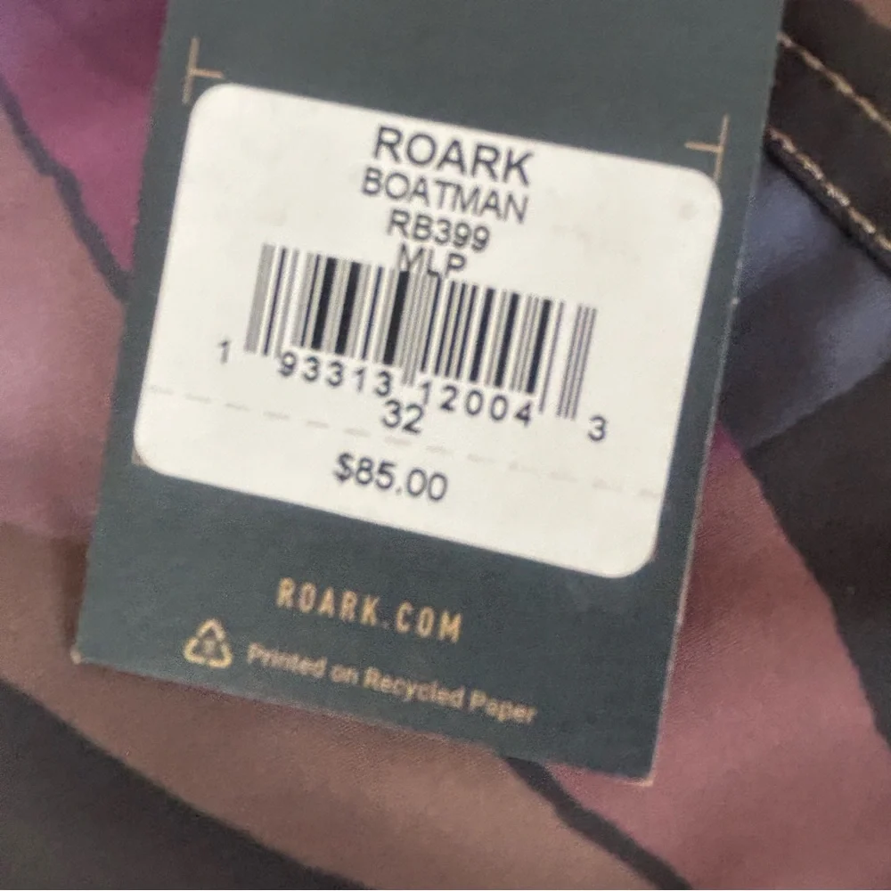 Roark Boatman Board Shorts Mens 32 Surf Swim Trunks Multicolor RB399 NWT NEW